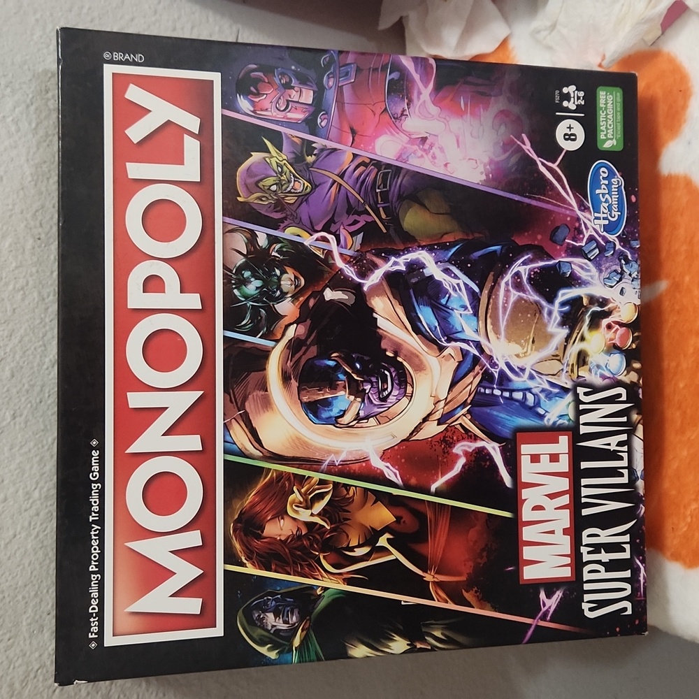 Monopoly Marvel Super Villains Edition NEW!